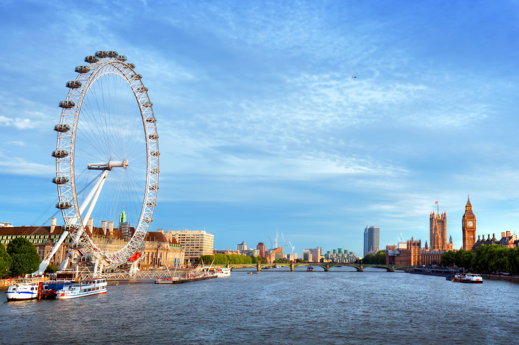 London, the UK Skyline